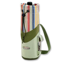 Photo of Picnic Time Single Bottle Insulated Wine Duffel - Riviera Edition