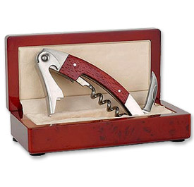 Photo of Picnic Time Elan Waiter-Style Corkscrew w/Rosewood Handle