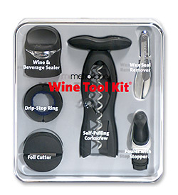 Photo of Metrokane 2717 6-Piece Deluxe Wine Tool Kit