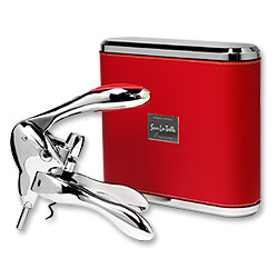 Photo of Metrokane VIP Rabbit Lever-Style Wine Opener - Red Leather