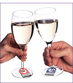 Photo of Metrokane ID Tags for Wine Glasses (Set of 6)