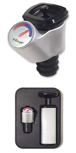 Photo of Metrokane 6510 V-Gauge Wine Preserver w/ Gauge & Pump