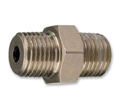 Photo of Connector Nipple for Secondary Regulators - Left Hand Threads