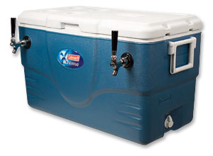 Photo of 68-Qt. Jockey Box Beer Dispenser with 2 Faucets