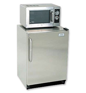 Photo of Summit MRF-67SSTB Refrigerator-Microwave Combo