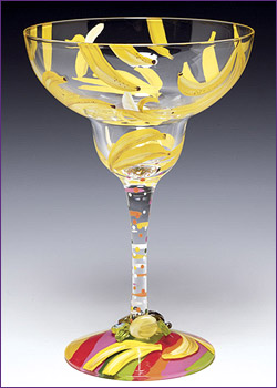 Photo of Lolita Love My Margarita Glass - Banana Margarita Glass
