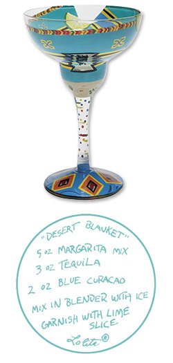 Photo of Lolita Love My Margarita Glass - Desert Blanket
