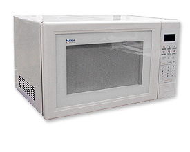 Photo of Haier MWG10021TW Compact 1.0 Cu Ft 1000W Countertop.