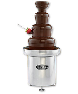 Photo of Nostalgia Electrics CFF-552 Commercial Chocolate Fondue Fountain