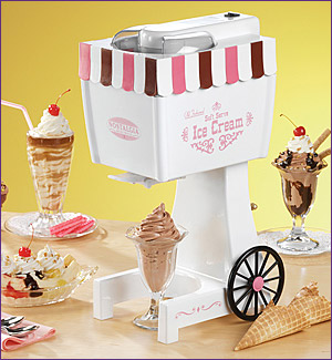 Photo of Nostalgia Electrics ICM-562 Old Fashioned Carnival Soft Serve Ice Cream Maker