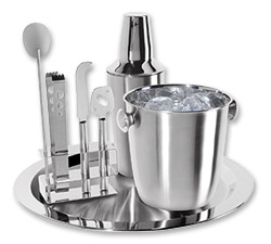 Photo of Oggi 8-Piece Stainless Steel Bar Set