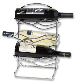 Photo of Oggi Wave 6-Bottle Countertop Wine Rack