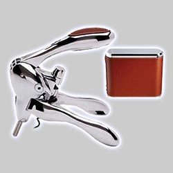 Photo of Metrokane VIP Rabbit Lever-Style Wine Opener - Saddle Leather