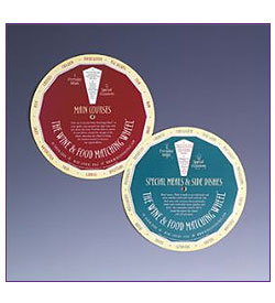 Photo of Wine and Food Matching Wheel by Robin Garr