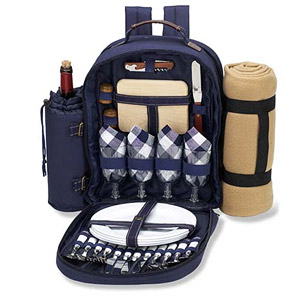 Photo of Picnic at Ascot Brighton Picnic Backpack with Blanket for Four
