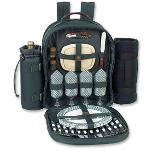 Photo of   Ultimate Picnic Basket for Four with Blanket
