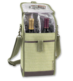 Photo of Picnic at Ascot Hamptons Collection Two Bottle Wine Carrier