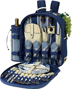 Aegean Picnic Backpack for 4