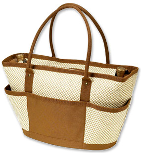 Picnic Basket Cooler Tote