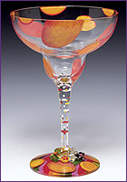 Love My Margarita Mango Glass