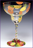 Love My Margarita Pineapple-Tangerine Glass