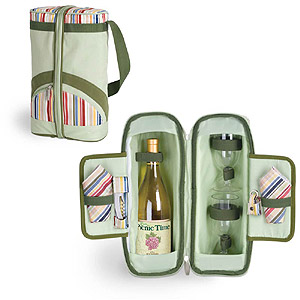 Photo of Picnic Time Estate Riviera Edition Insulated Wine Tote