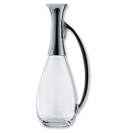 Photo of Peugeot Arpege Wine Decanter with Pewter Handle & Neck