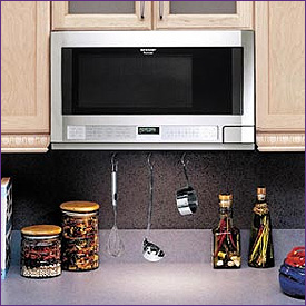Photo of Sharp R-1214 Over the Counter Microwave Oven