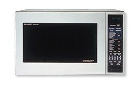 Photo of Sharp R930CS Stainless Steel 1.5 Cu Ft 900 W Convection Microwave.