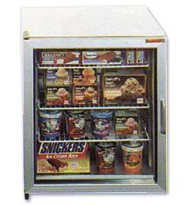 Photo of Summit SCFU-375 Compact Glass Door Freezer