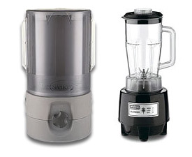 Photo of Waring Commercial SEB146 - HGB146 1.5-hp Food Blender with CAC74 The Silencer Sound Enclosure