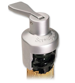 Photo of Screwpull Champagne Crown Sealer in Satin Chrome Finish