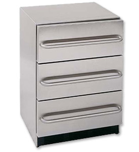 Photo of Summit SP6DSSTB-AL ADA Compliant Drawer Refrigerator with Towel Bar Handles