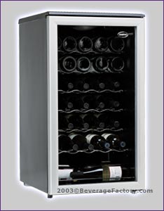 Photo of Sanyo SR-3500 35-Bottle Wine Refrigerator