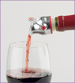 View Larger Image of Epicurean Preservation System Pour, Seal & Save Wine Stopper - Pack of 2