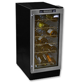 Photo of Summit SWC1530 28-Bottle Built-in Undercounter Wine Cooler