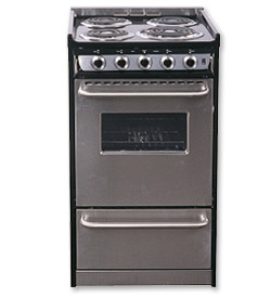 Photo of Summit TEM130R 20-inch Stainless Steel Electric Range