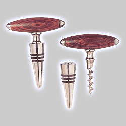 Photo of Rosewood Handle Corkscrew/Stopper