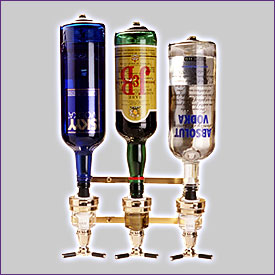 3 Bottle Elite Wall Mount