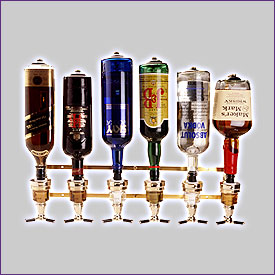 6-Bottle Elite Wall Mount
