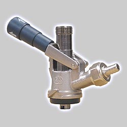Photo of 7486E - S System Keg Tap - Blue Lever Handle