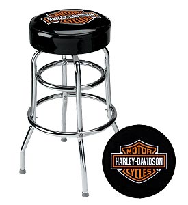Photo of Harley-Davidson Bar & Shield Logo Bar Stool