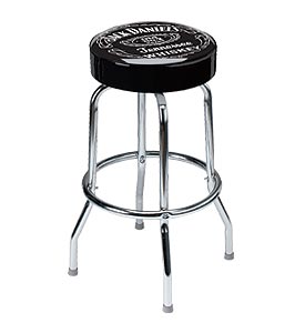 Photo of Jack Daniel's Label Bar Stool