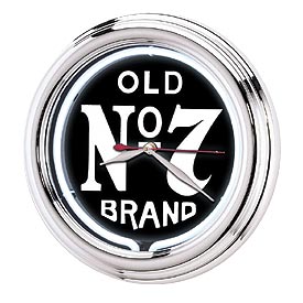 Photo of Jack Daniel's Old No. 7 Neon Clock