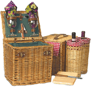 Photo of Vino Wine & Cheese Picnic Basket for Two