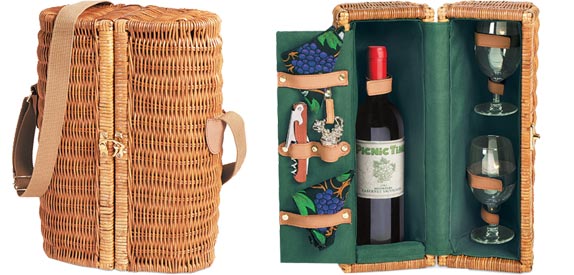 Photo of Bacchus Deluxe Wine Basket Tote