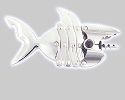 Photo of Cork Pops Chrome Shark Wing Corkscrew