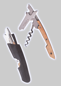 Photo of Le Thiers Sommelier Corkscrew Wine Opener with Oak Handle