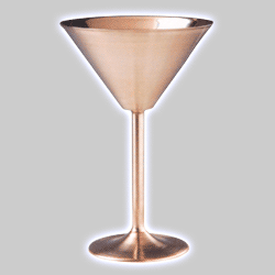 Photo of Crisp Martini Stainless Steel Glass (Set of 2)