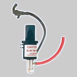 Photo of Vertical Converter Pump Assembly with Low Profile Plastic Pump